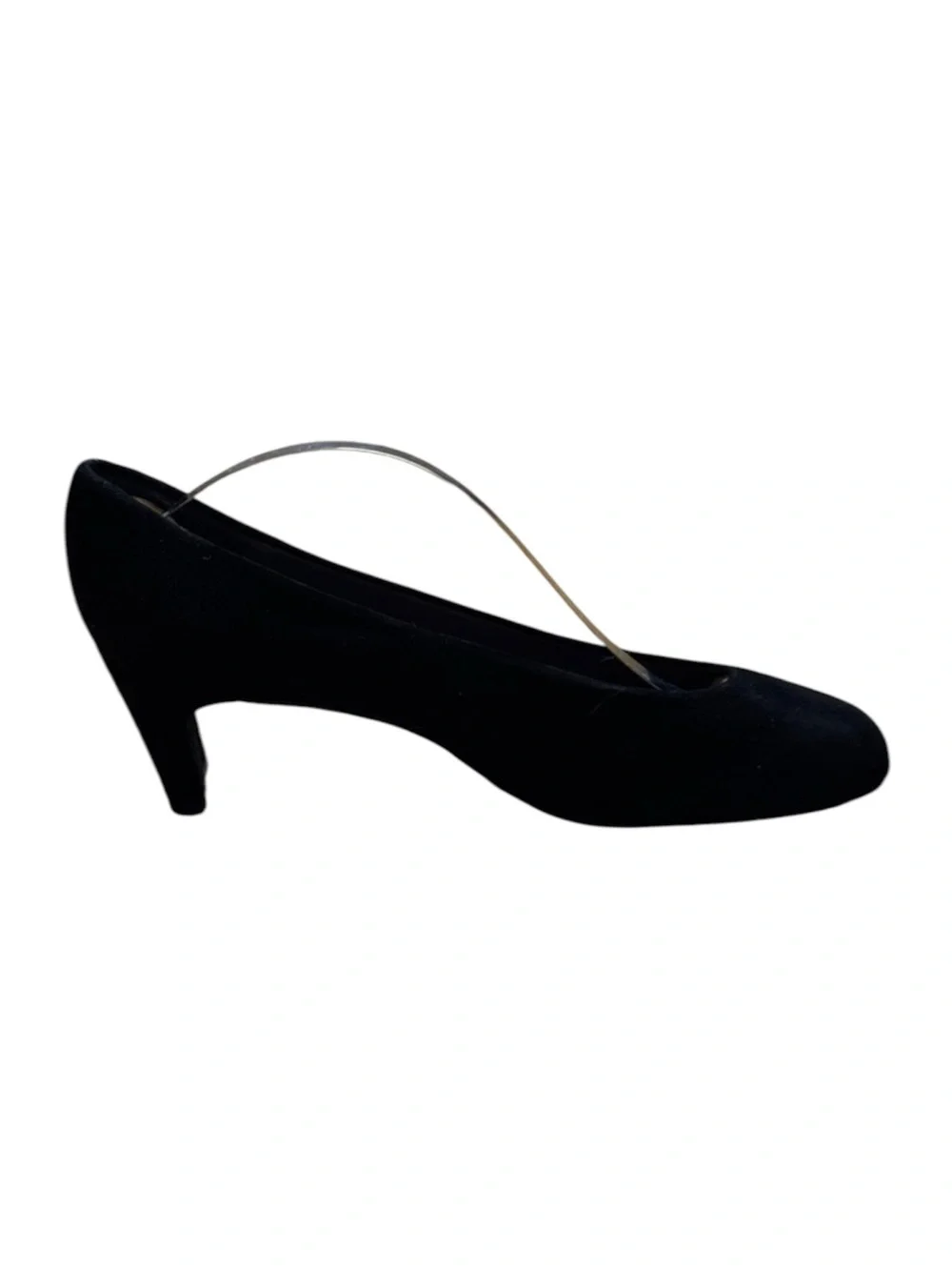 Stuart Weitzman Black Suede Classic Pumps Heels Size 7